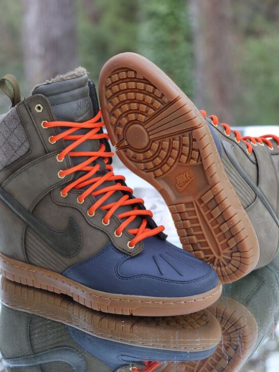 Nike Dunk Sky Hi Sneakerboot 2.0 Dark Loden - Picture 4 of 13